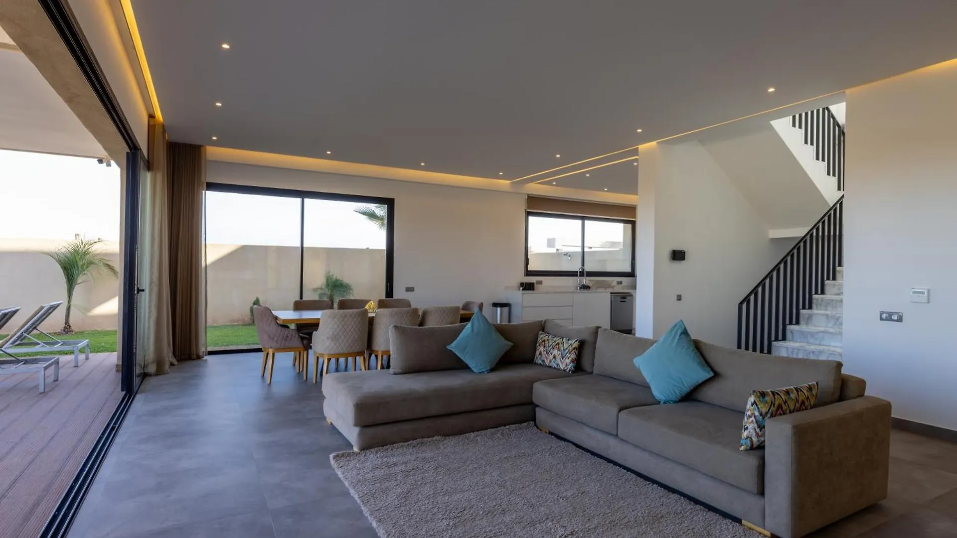Villa Amel - Piscine Au Golf Amelkis مراكش المغرب